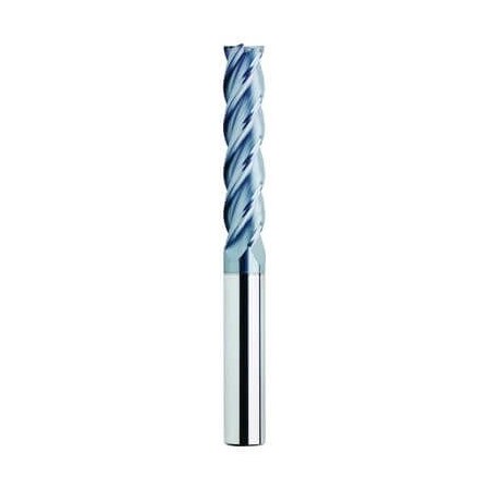 End Mill, Center Cutting Honed Edge Long Length Single End, Series 5981, 14 Cutter Dia, 003 Cor